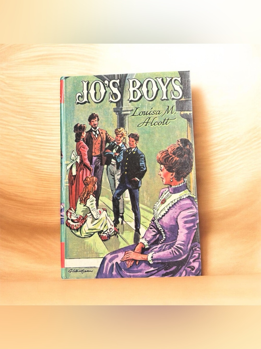 Vintage Jo's Boys by Louisa M. Alcott Hard Cover Book 1968 The Children's Press
